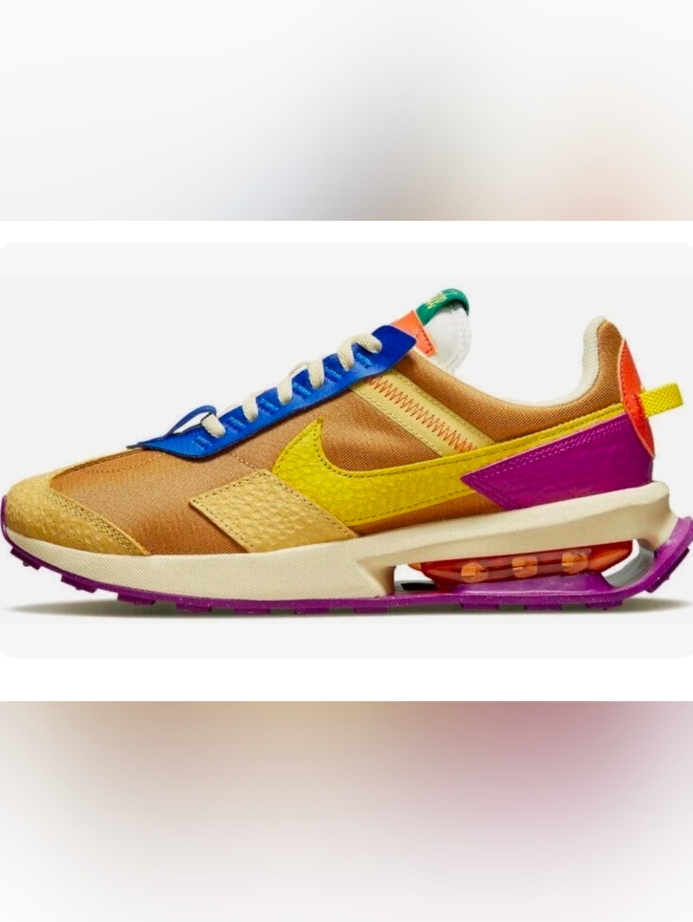 Nike Wmns Air Max Pre-DayWheat/ Yellow Strike-Red Plum-Orange NWOT